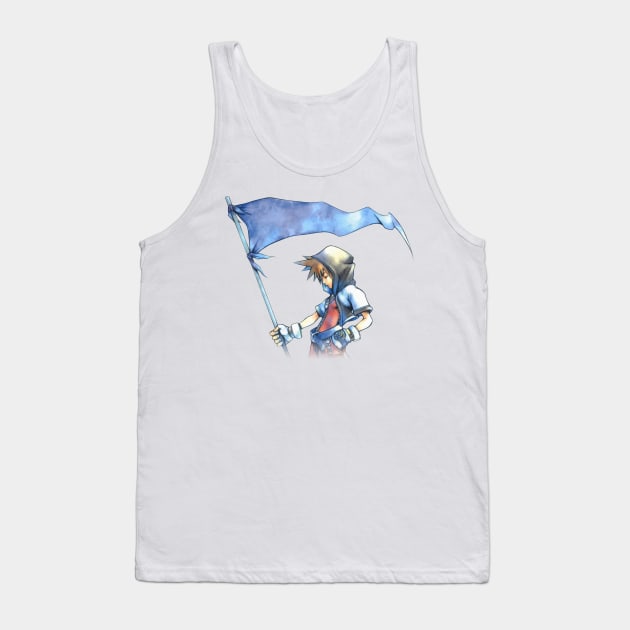 Sora Kingdom Hearts Tank Top by Darknessfell